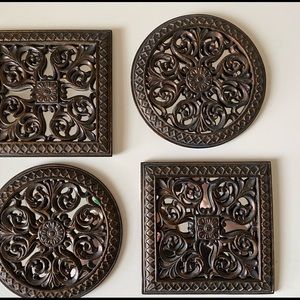 Set of decorative mirrors (4)